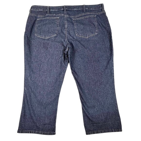 Lee Riders Mid Rise Capri Jeans - Size 22M - NWT - Picture 2 of 7